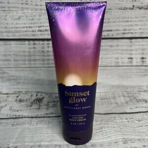 Bath and Body Works SUNSET GLOW Ultra Shea Body Cream 8 OZ